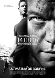 Cartel de El ultim�tum de Bourne