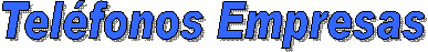 Telfonos Empresas